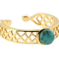 Bague Mia Doré & Turquoise