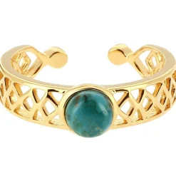 Bague Mia Doré & Turquoise