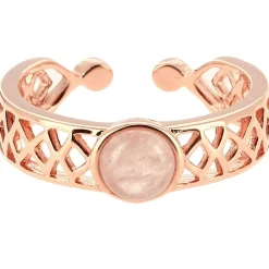 Bague Mia Doré Rose & Quartz Rose