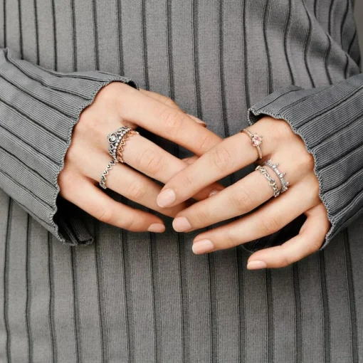 Bague Pandora Moments Esquisse de Cœurs