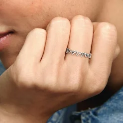 Bague Pandora Moments Esquisse de Cœurs
