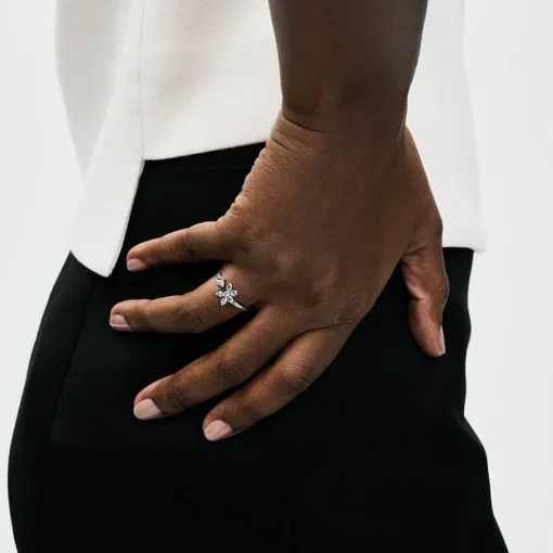 Bague Pandora Timeless - Ouverte Herbier Scintillant