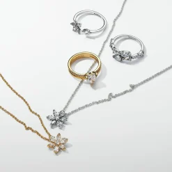 Bague Pandora Timeless - Ouverte Herbier Scintillant