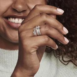 Bague Pavée Pandora ME - 199679C01 Argent