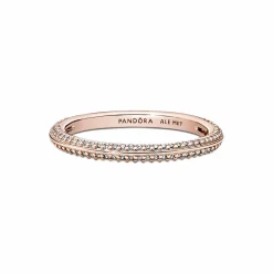 Bague Pavée ronde argent Pandora ME