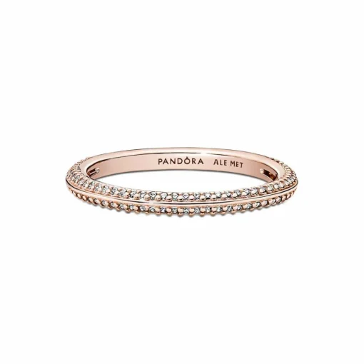 Bague Pavée ronde argent Pandora ME