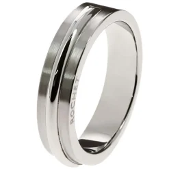 Bague ROCHET A0420 - Bague Alliance Argentée Homme