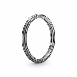Bague ronde noire Pandora ME
