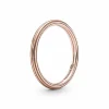 Bague ronde rose gold Pandora ME