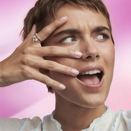 Bague ronde rose gold Pandora ME