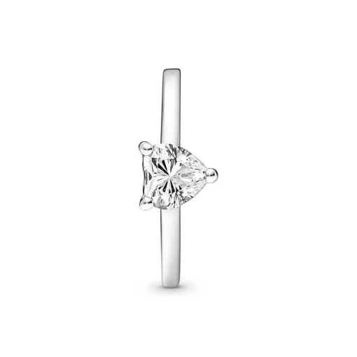 Bague Solitaire Pandora Timeless - Cœur Scintillant