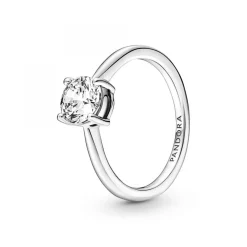 Bague Solitaire scintillante Pandora Timeless