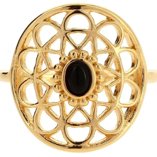 Bague Stella Oxyde Doré