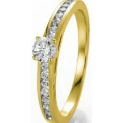 Bague Stella Prestige DPSSOD1010J9 - Bague Duo Or Jaune 9 Carats Femme