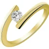 Bague Stella Prestige DPSSOL1715J9 - Bague Solitaire Or Jaune Femme
