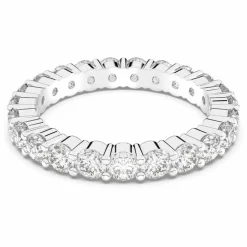 Bague Swarovski Classic Jewelry VITTORE-XL-CZWH-RHS - Bague Acier Sertie Femme