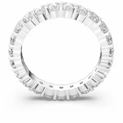 Bague Swarovski Classic Jewelry VITTORE-XL-CZWH-RHS - Bague Acier Sertie Femme