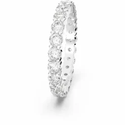 Bague Swarovski Classic Jewelry VITTORE-XL-CZWH-RHS - Bague Acier Sertie Femme