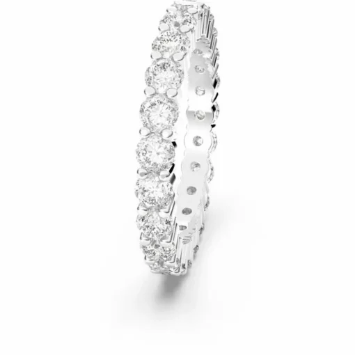 Bague Swarovski Classic Jewelry VITTORE-XL-CZWH-RHS - Bague Acier Sertie Femme