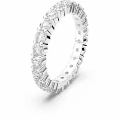 Bague Swarovski Classic Jewelry VITTORE-XL-CZWH-RHS - Bague Acier Sertie Femme