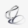 Bague Symbole de l’Infini Organique Argent