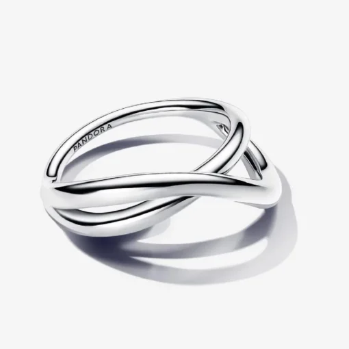 Bague Symbole de l’Infini Organique Argent