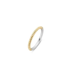 Bague Ti Sento 1936SY - Bague Acier Argentée Dorée Femme
