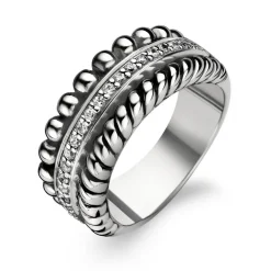 Bague Ti Sento 1836ZI - Argent Zirconium Femme