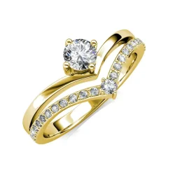 Bague Zinnia Or