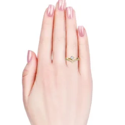 Bague Zinnia Or