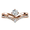 Bague Zinnia Or Rose