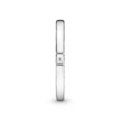 Bagues Femme Logo et Cœurs Argent Pandora Signature