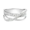 Bagues Femme So Charm - B2582-T18-56 Acier Argent