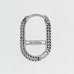 Boucle d'oreille pavée Link Pandora ME