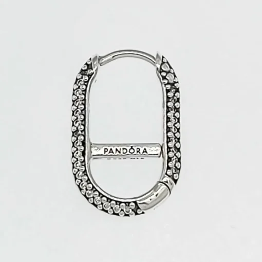 Boucle d'oreille pavée Link Pandora ME