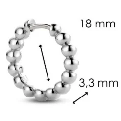 Boucle d'oreille Ti Sento 7825SI-H - Argent
