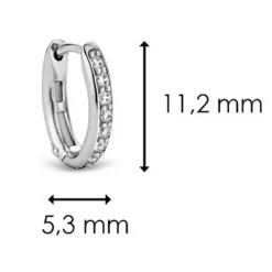 Boucle d'oreille Ti Sento 7759ZI-H - Argent