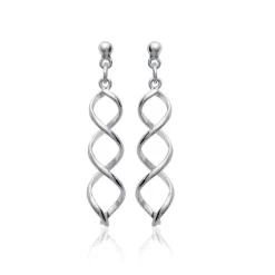 Boucle d'oreilles Pendantes femme argent rhodié - W3W3Y00