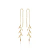 Boucle d'oreilles Pendantes femme plaqué or - Y545V00