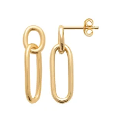 Boucle d'oreilles Pendantes femme plaqué or - Y5V3V00