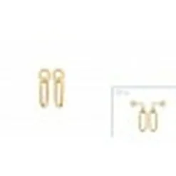 Boucle d'oreilles Pendantes femme plaqué or - Y5V3V00