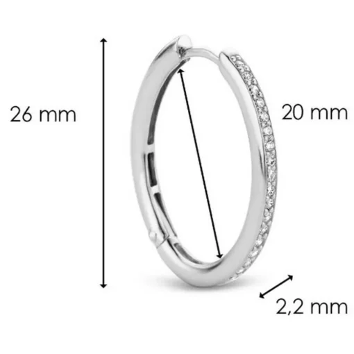 Boucle d'oreilles Ti Sento 7789ZI-H - Argent