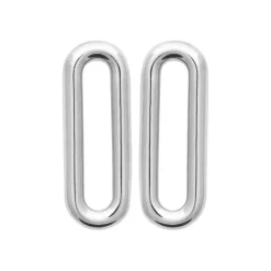 Boucles d'oreille femme argent rhodié - W5VWZ00