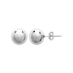 Boucles d'oreille femme argent rhodié - W0Y403YZ0