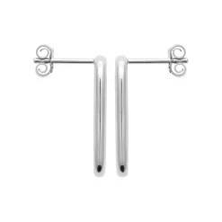 Boucles d'oreille femme argent rhodié - W5VWZ00