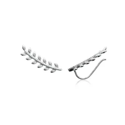 Boucles d'oreille femme argent rhodié - W5ZWU00