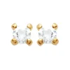 Boucles d'oreille femme plaqué or - Y5055Z0Y