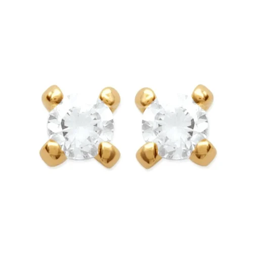 Boucles d'oreille femme plaqué or - Y5055Z0Y