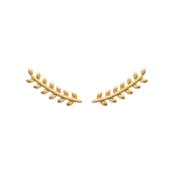 Boucles d'oreille femme plaqué or - Y5ZWU00