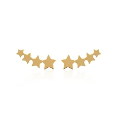 Boucles d'oreille femme plaqué or - Y5YYY00